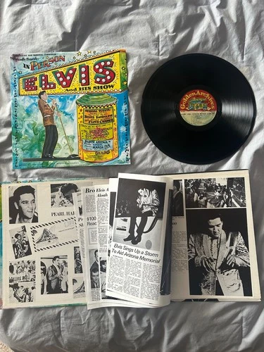 Elvis Presley Hawaii Benefit Concert 1961 Vinyl LP w/ 16 Page Booklet NEW