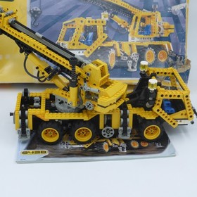 LEGO 8438 (8460 8431) Technic Pneumatic Crane Truck Complete VGC w Instr Bad Box