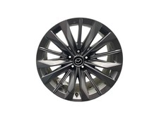 2024-2025 Mazda Cx-90 Oem 19x8.5 15 Spoke Wheel Rim Gray Curb Rash