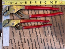 Blue Point Tools By Snap On CHN442 12" & CHN420 10” Channel Lock Pliers USA