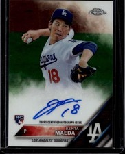 2016 Topps Chrome #RA-KMA Kenta Maeda Rookie Autographs