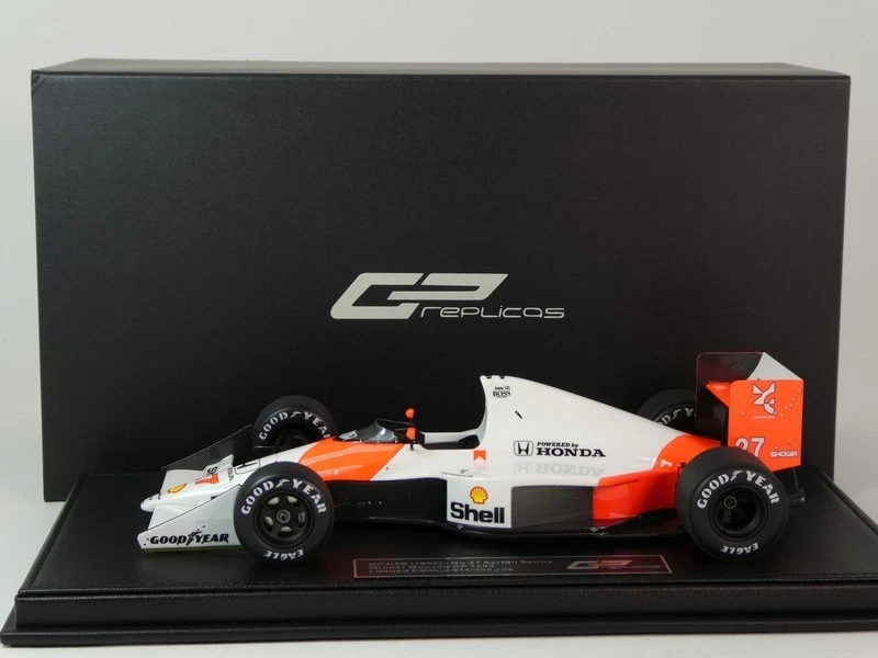GPReplicas Mclaren Honda MP4/5B #27 Ayrton Senna WC 1990 GP Monaco 1/18 GP034C - Immagine 3 di 4
