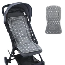Stroller Seat Liner Breathable Baby Pushchair Pram Seat Cushion Universal Bab...