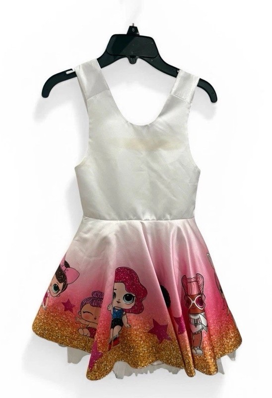 Lol Surprise Girls Special Occasion Etsy Birthday Dress Size SM 6 7 8 years