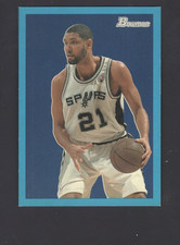 2009-10 Bowman 48 Blue #71 Tim Duncan 1311/1948
