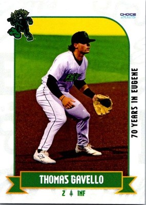Thomas Gavello 2025 Choice Eugene Emeralds #8 Eugene Emeralds