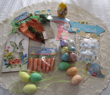Lot of Mixed Easter Decorations Craft Supplies Eggs Garland NEW