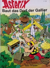 Asterix Bastelheft Nr. 1 von 1973 "Baut das Dorf der Gallier"  interVerlag