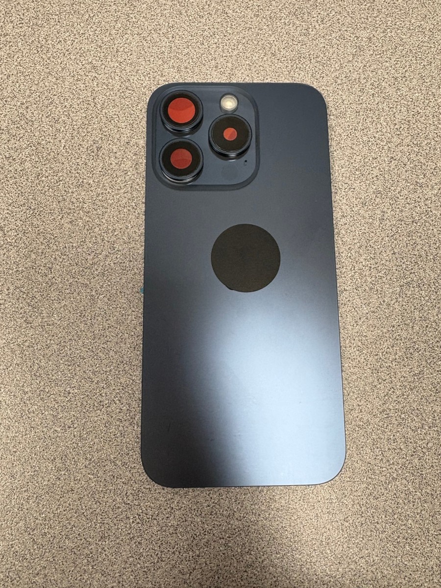 Replacement Back Glass Housing For IPhone 15 Pro & 15 Pro Max