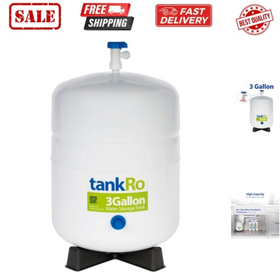 #ad 3 Gallon RO Expansion Tank – Compact Reverse Osmosis Water Storage Pressure T... $78.31