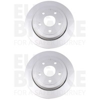2X Eurobrake Bremsscheiben 330Mm BelÜFtet Hinten Passend FÜR Jeep Grand |