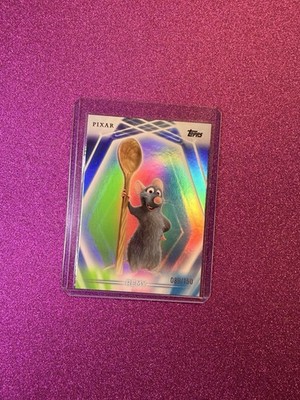 2026 Topps Chrome Disney Neon~Remy~Pink/Green/Blue~/150~