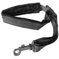 Morneve Saxophone Neck Strap Soft Padded Sax for Alto Tenor Black