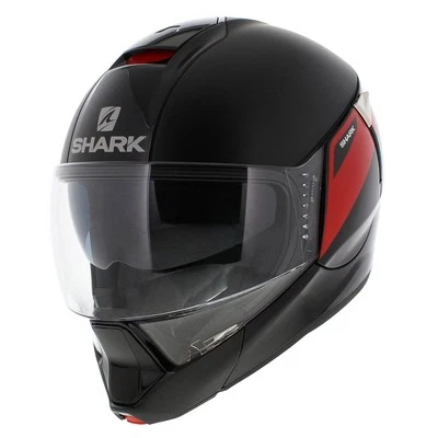 Casque Shark Evojet Karonn noir mat rouge brillant KRK - Taille XS - Moto he... - Photo 1/4