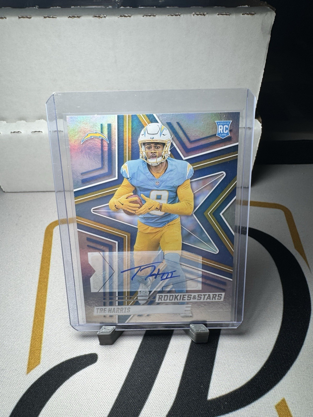 2025 Panini Rookies & Stars - Rookies Tre Harris #187 Signatures (AU, RC)