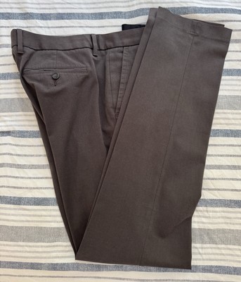 Bonobos Weekday Warrriors Dress Pants Tailored Fit 34x34 Brown