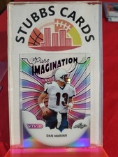 2025 Leaf Vivid Pure Imagination Dan Marino 1/1 Miami Dolphins