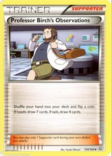 Professor Birch's Observations 134/160 : Uncommon Mint/Near Mint Pokemon Card : 