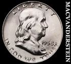 1958-D Franklin Half Dollar- Silver Choice Gem Brilliant Uncirculated #i9639
