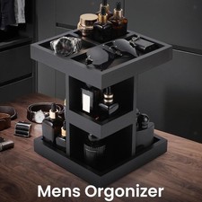 Porta Cosmetici Da Scrivania In Legno, Robusto, Decorativo Ed Per