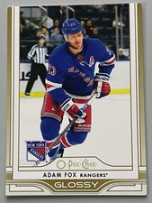 NHL 2025-26 Upper Deck Series 1 O-Pee-Chee Glossy Gold Adam Fox #OG-12