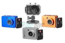 Gear Pro HD 1080P Action Camera Hi-Res Digital 12Mpixels Camera Waterproof Case