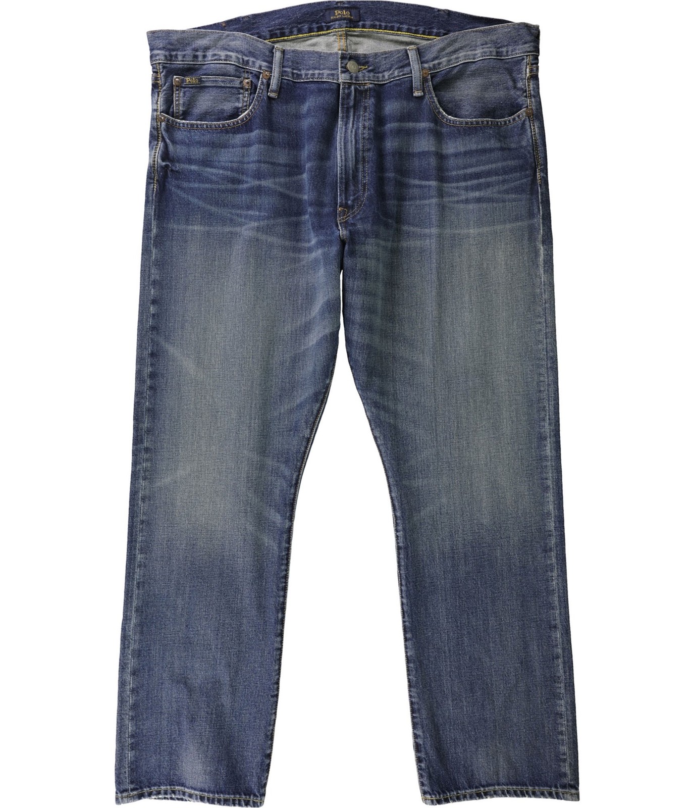 Мужские джинсы Ralph Lauren Varick с прямыми штанинами синие 42 Вт x 30 Л 9290₽