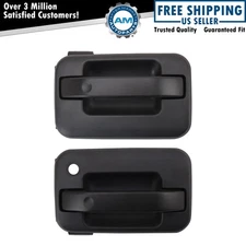 Left & Right Exterior Door Handle Set Front Fits Ford Lincoln