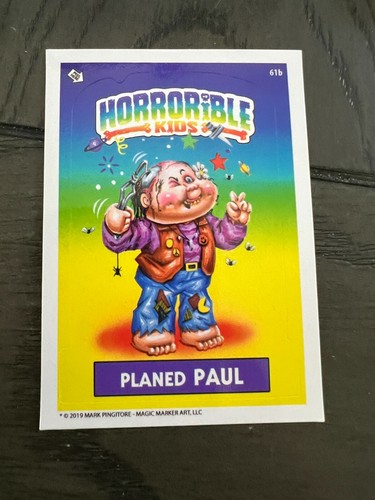 2018 Garbage Pail Mark Pingitore bambini orribili che scegli GPK completa il tuo set - Foto 65 di 186