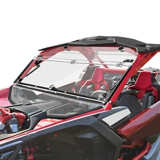 Front X3 Flip Windshield Scratch Proof For Can-Am Maverick X3 & X3 Max 2017+