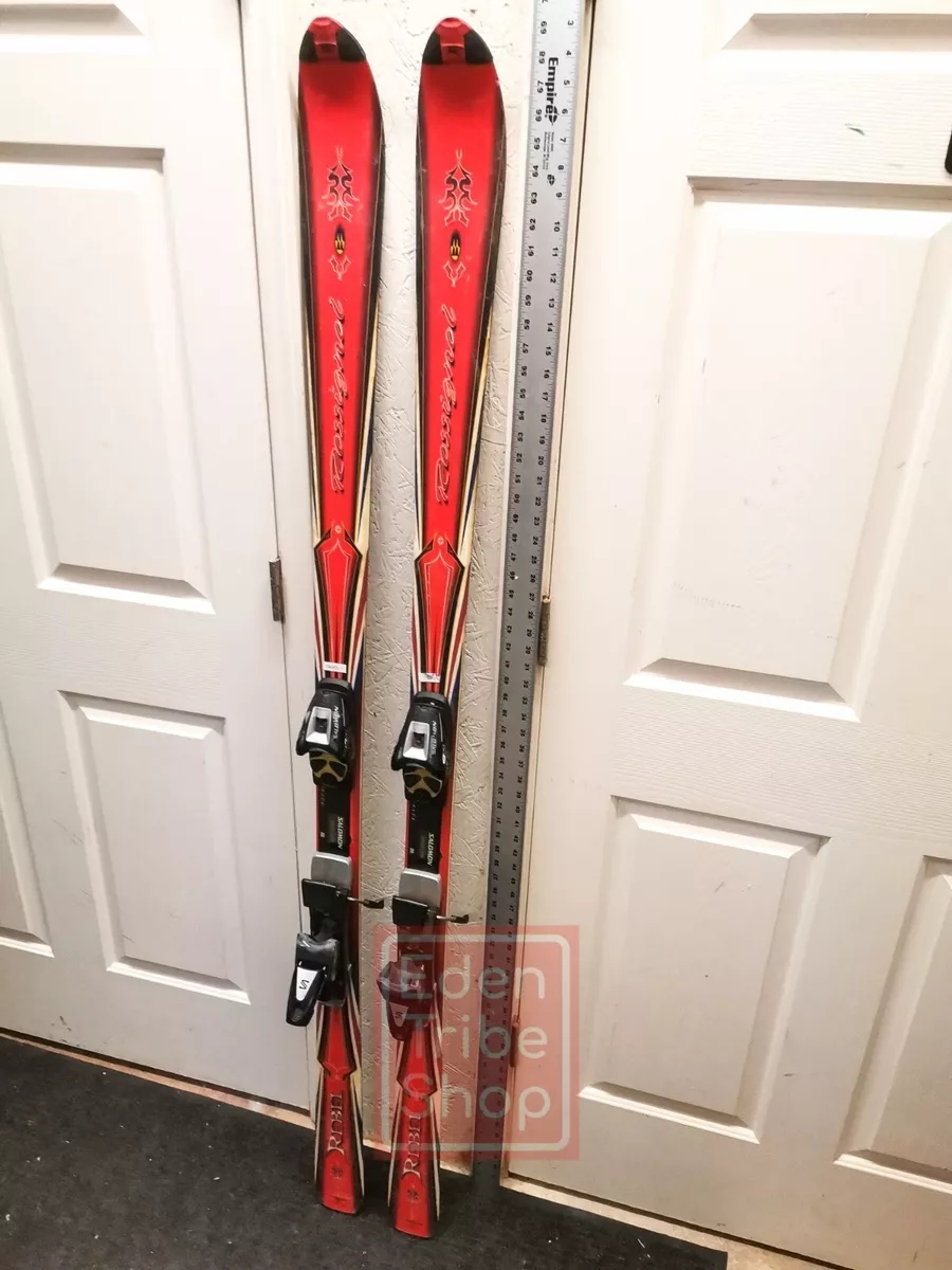 Rossignol 177cm Ski With Bindings Red Rebel Freeride France Made