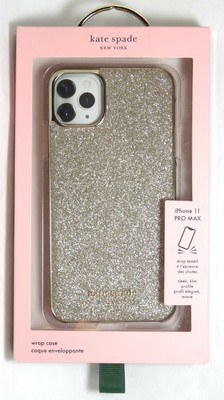 Kate Spade Wrap Case For Iphone 11 Pro Max Gold Logo Gold Munera Gold Pc Ebay