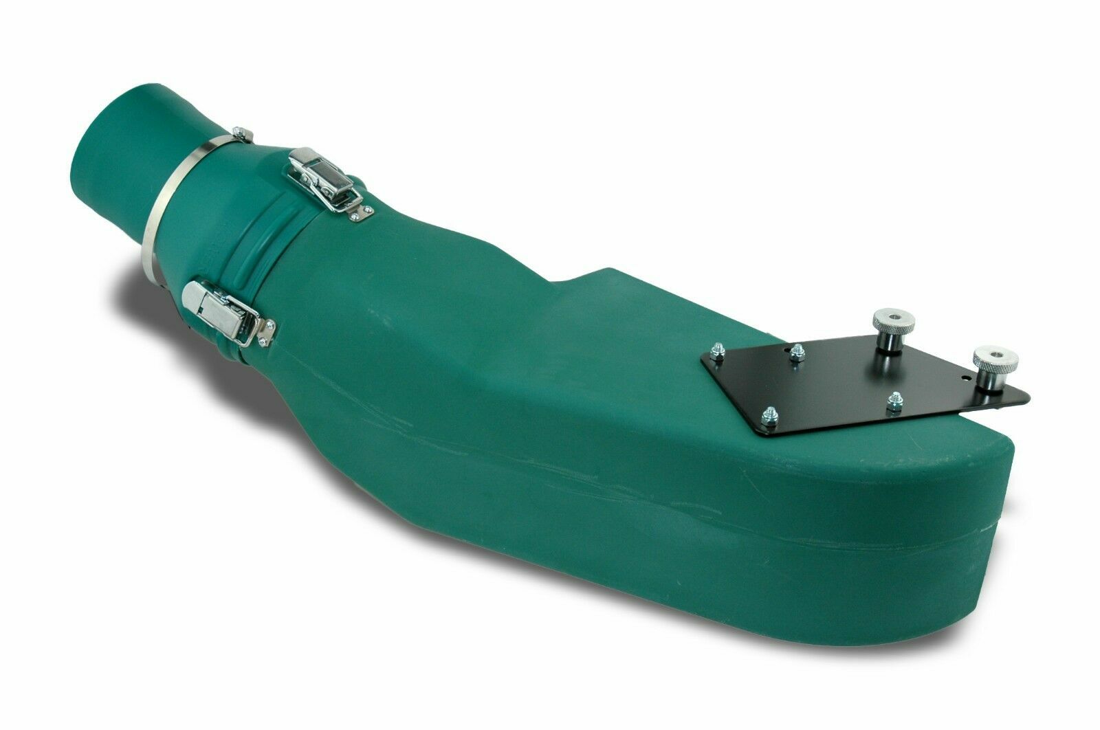 Custom Leaf Vac Deck Adapter for 7" Hose to John Deere 48” D140 & E170