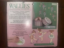 Brand New Wallies Wallpaper Cutouts Daisy Kingdom Ballerina Babies (12958)