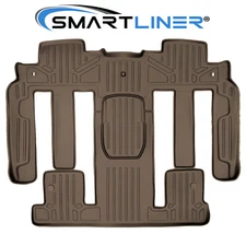 SMARTLINER Custom Fit Floor Mats 2nd 3rd Row 2007-2017 Traverse Acadia Enclave