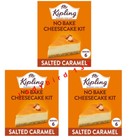 Mr Kipling Salted Caramel No Bake Cheesecake Kit 230g x3
