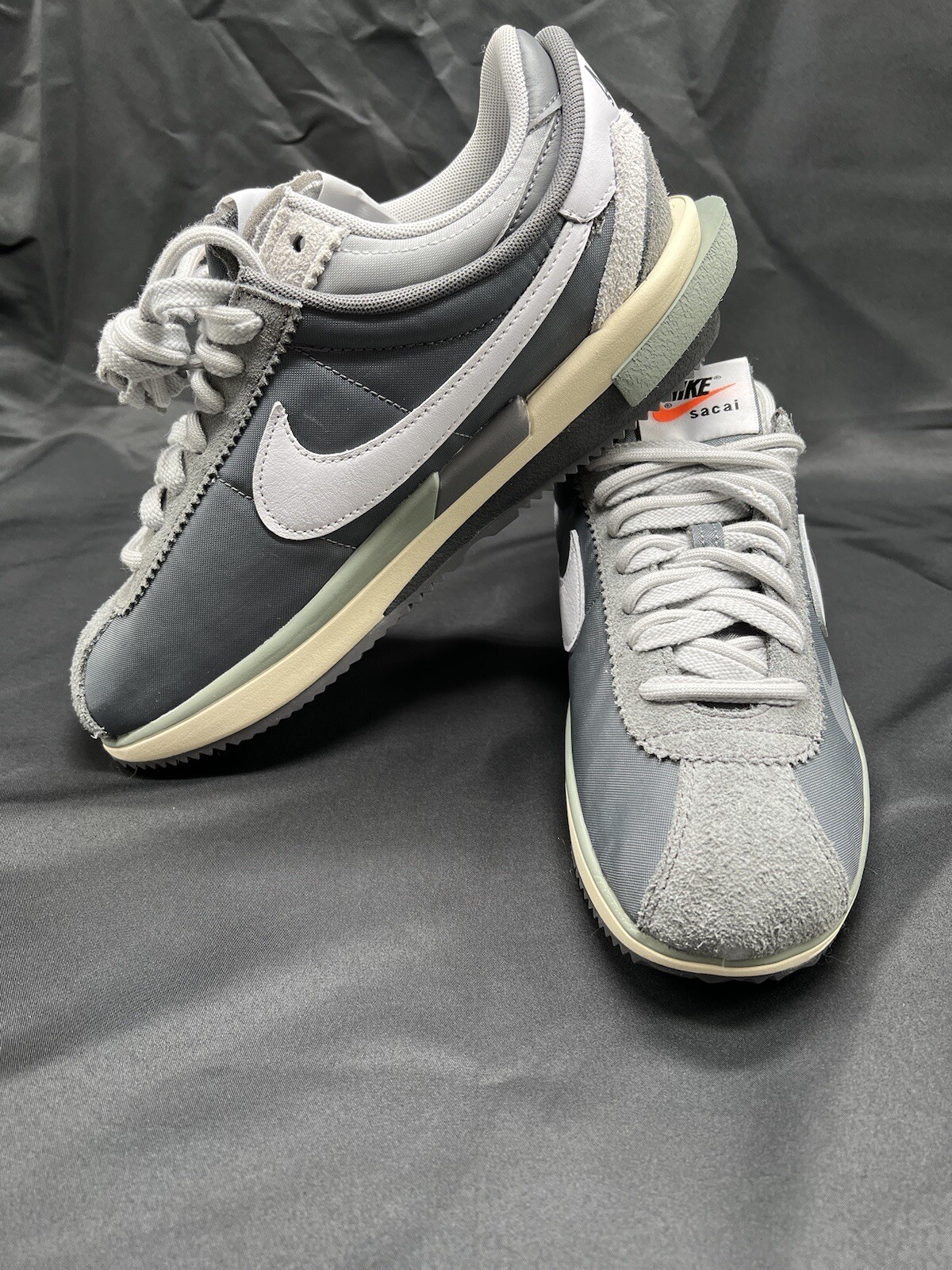 SACAI X NIKE Taglia 8 Nike Cortez 4.0 x grigio sacai
