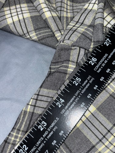 Cato Hose Damen 10 bunt kariert Mid Rise Retro Eingrifftaschen Hose - Bild 5 von 6