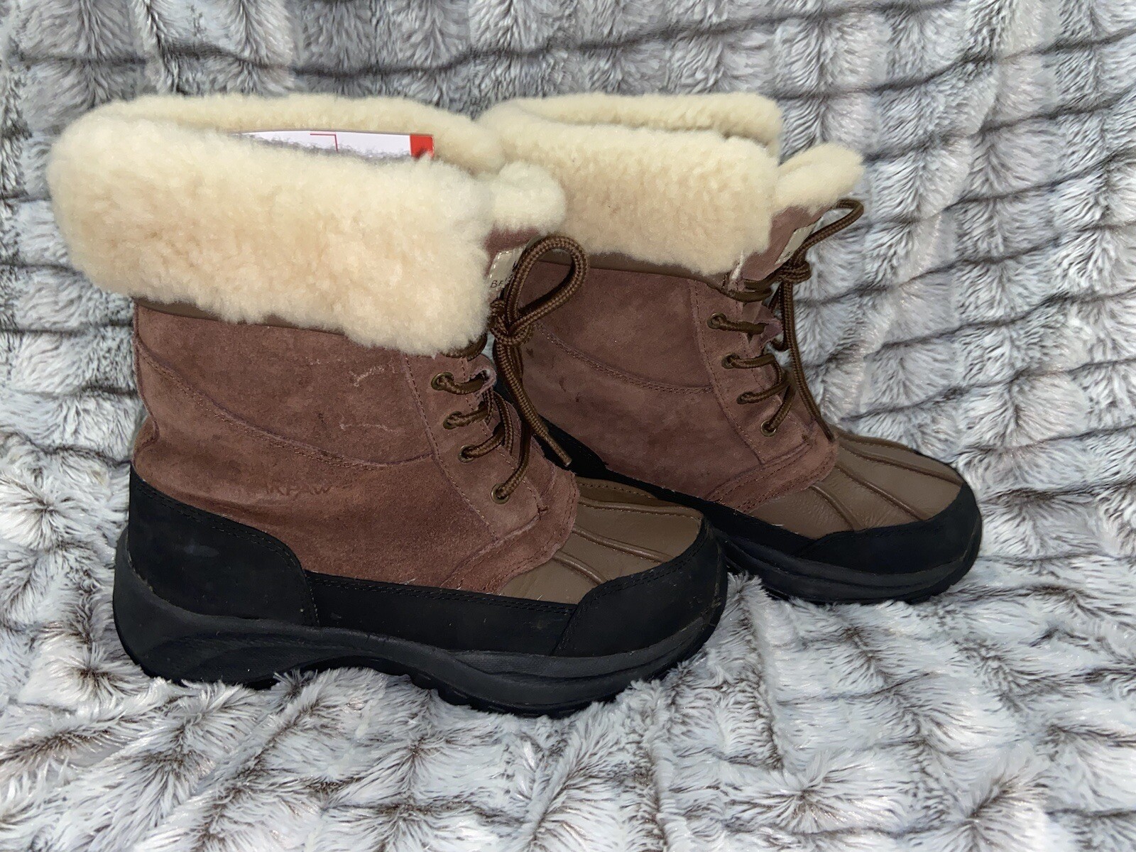 Women's Beartpaw Stowe Winter Snow Boots Size 7 Cozy Warm-image