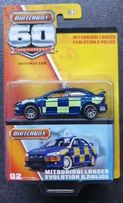 2013 Matchbox 60th Anniversary Collector Model Mitsubishi Lancer