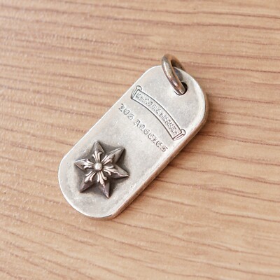 Chrome Hearts Raised Star Dog Tag - Los Angeles Exclusive | eBay