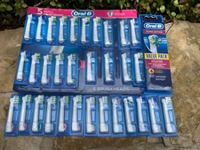 Oral B Tooth Brush Heads  Genuine Replacements New Lot Of  36 / SEALED