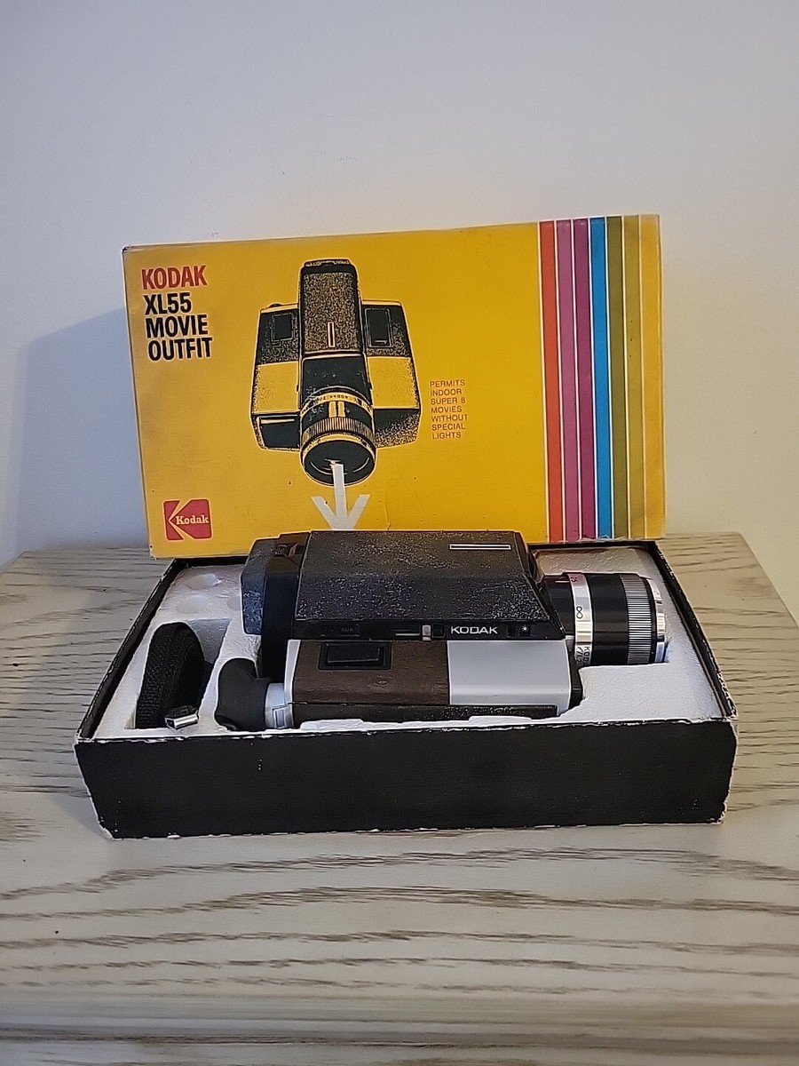 Kodak XL55 Movie Outfit 8mm Camera With Original Box | eBay