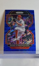 2022 Panini Prizm Baseball Noah Syndergaard Blue Wave Prizm /60 Dodgers SSP