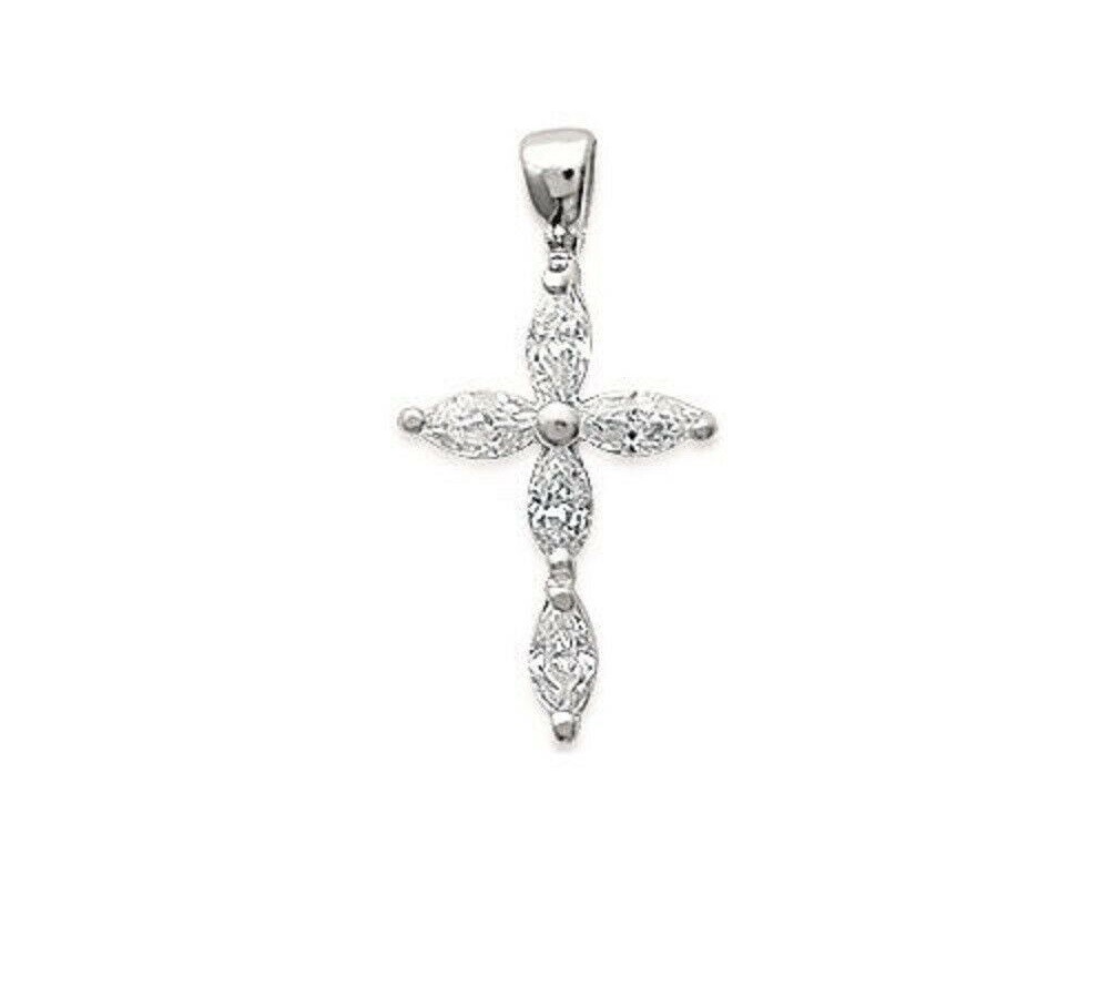 Pendentif croix argent 925 et zirconium, le bijou discret pour le quotidien