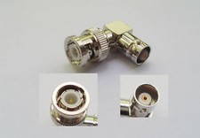 1pcs BNC Male Plug to BNC Female Jack Right Angle 90 Degree RF Adapter Connector