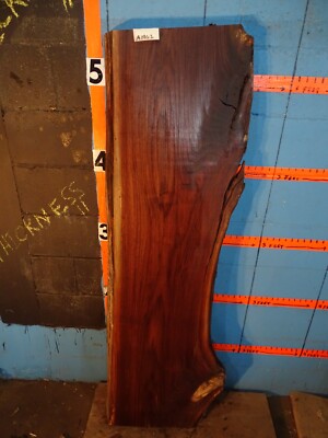 A1962   2 1/4'' THICK  black walnut Slab lumber shelf table  KILN DRIED