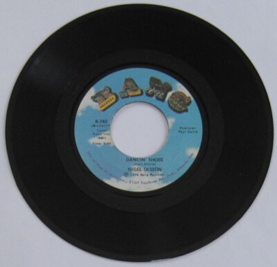 Nigel Olsson - USA 45 - ''Dancin' Shoes'' / ''Living In A Fantasy'' - plays VG