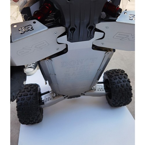 For Arrma Kraton EXB 8S 1/5 Stainless Steel Chassis Armor Anti-collision Board - Picture 8 of 14