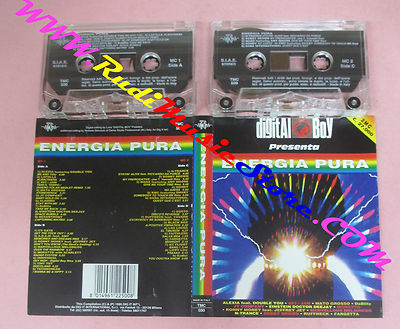 2 mc DIGITAL BOY Presenta Energia pura ALEXIA DOUBLE YOU 883 no cd lp dvd